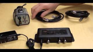 BNC Amp and CCTV Video Splitter