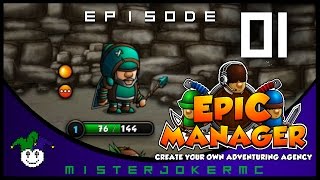 Epic Manager Gameplay - 01 - Let's Play Epic Manager - How to be an Epic Manager?