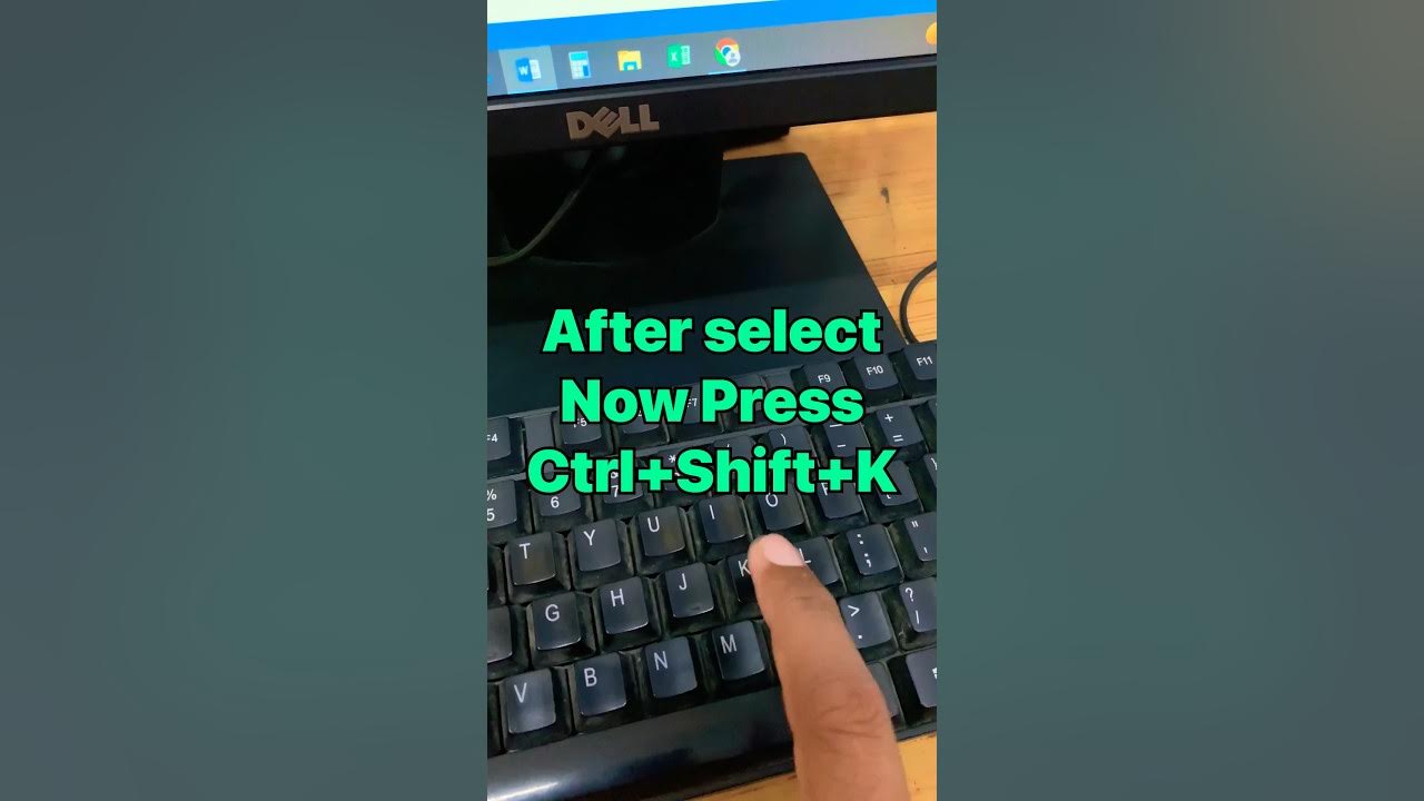 shortcut keys to change small letters in capital letters shorts 