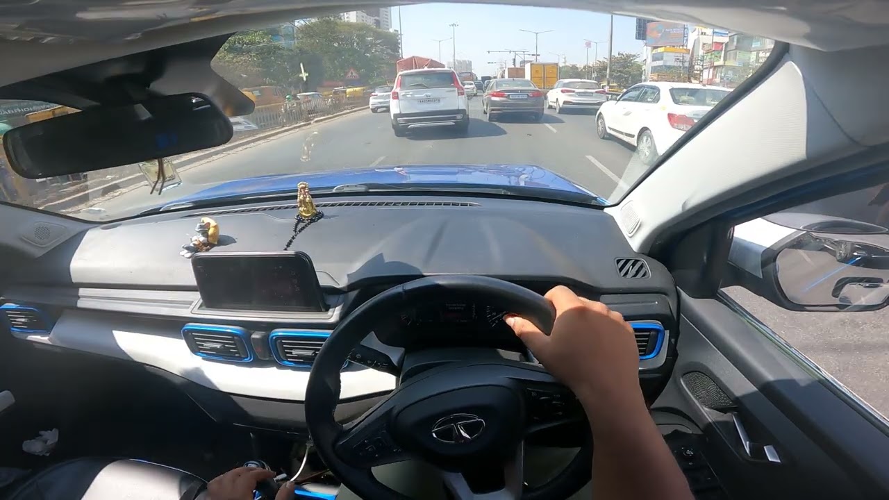 Office to Home Drive 😌🚘 | Smooth Driving in Bangalore | Tata Punch ASMR