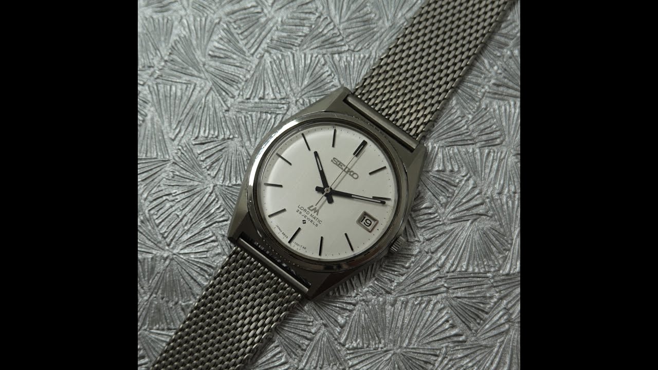1970 Seiko Lord Matic men