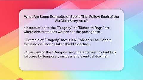 What Are Some Examples of Books That Follow Each of the Six Main Story Arcs? - The Prose Path