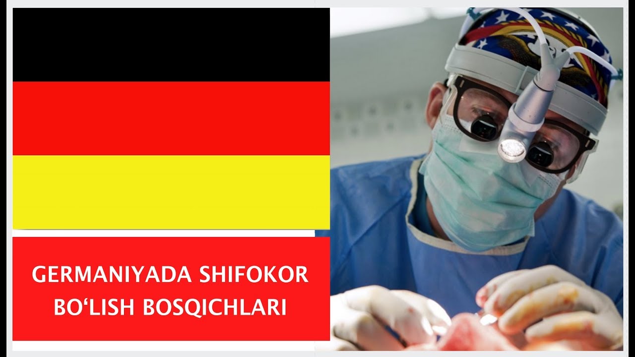 1-QISM: GERMANIYADA VRACH BOʻLISH UCHUN NIMA QILISH KERAK?
