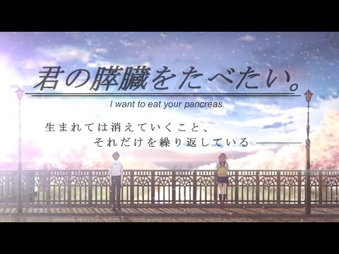 【MAD】波に名前をつけること、僕らの呼吸に終わりがあること×君の膵臓をたべたい。