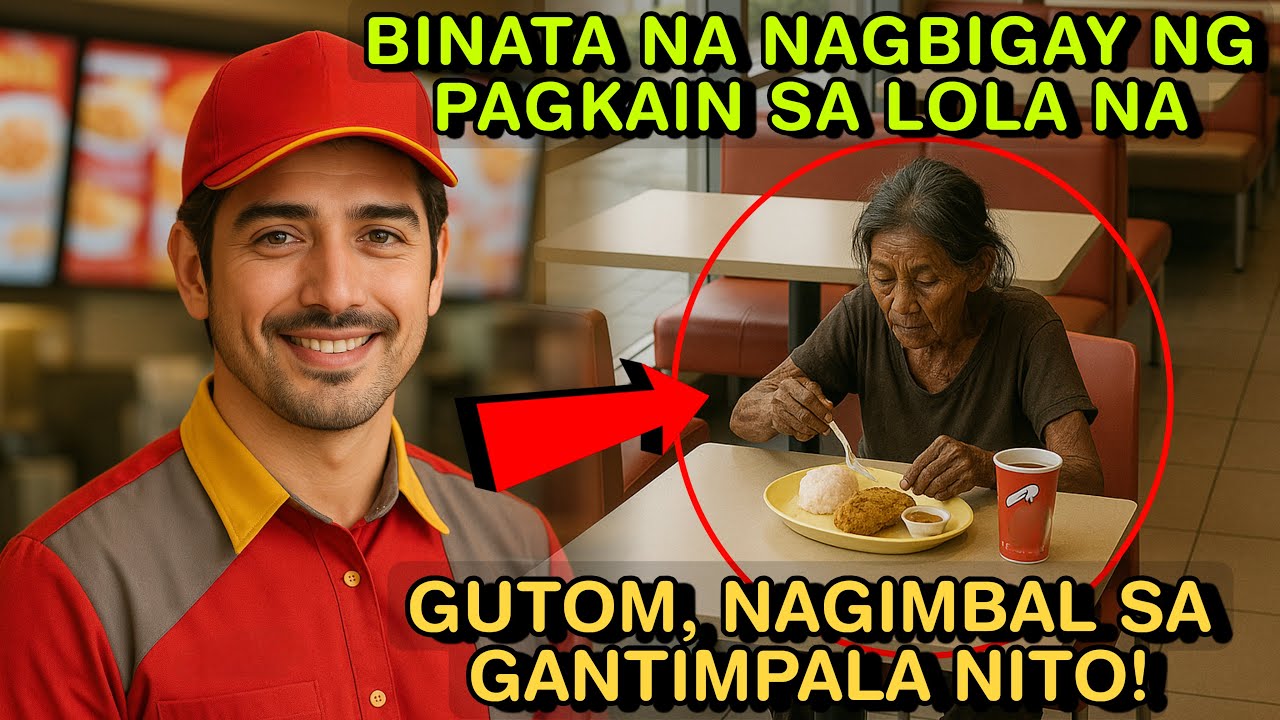 BINATA NA NAGBIGAY NG PAGKAIN SA LOLA NA GUTOM, NAGIMBAL SA GANTIMPALA NITO!