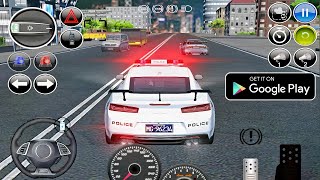 American Camaro Police Car Game Android Gameplay || Police Games 2021 screenshot 1