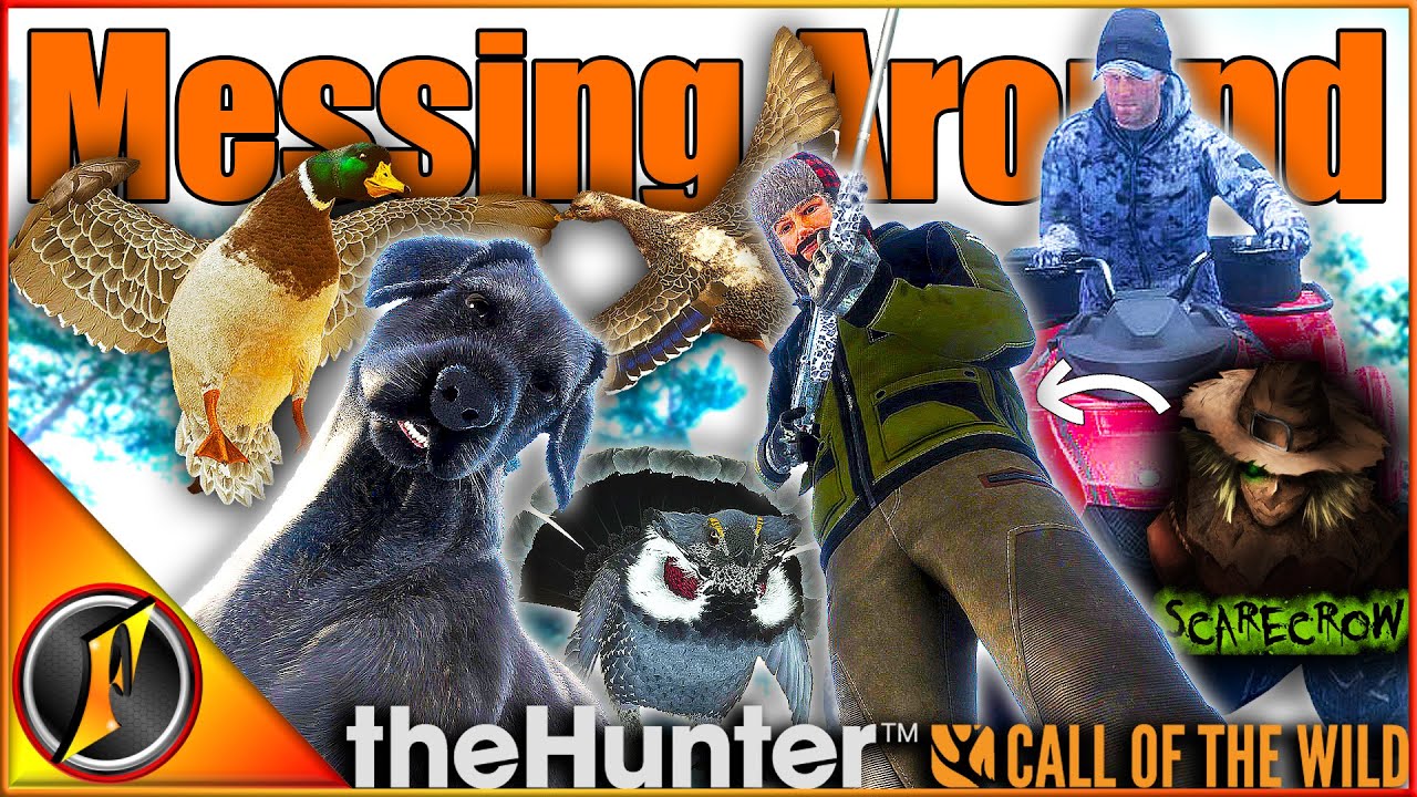 Messing Around with Scarecrow 😂😂😂 | Flying 4 Wheelers & More | Call of the Wild