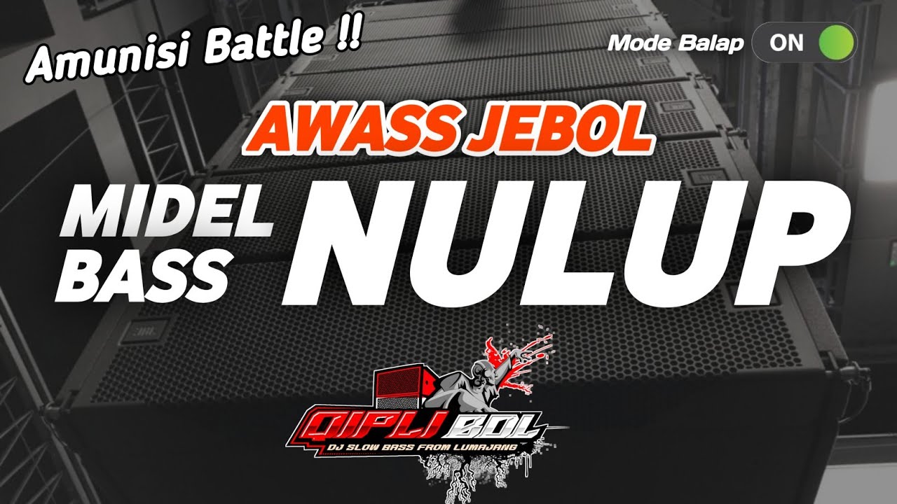 AMUNISI BATTLE !! DJ CEK SOUND TERBARU MIDEL SUPER NULUP VERSI BASS GLERR