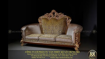 Sofa tân cổ điển MO - Kiến tạo không gian phòng khách sang trọng, đẳng cấp