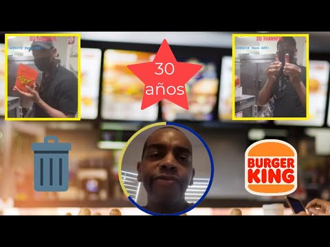 Empleado de Burger King que trabajó durante 30 años recibe lamentable regalo de despedida de un peso