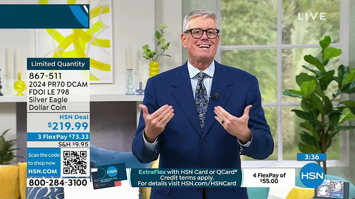 2024 PR70 DCAM First Day of Issue LE 798 Silver Eagle Do...