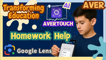 Transforming Education with AVerTouch AI: Homework Help with Google Lens