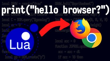 Lua Scripting in the Browser