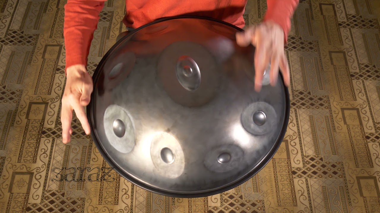 Saraz Handpan F Major 9 ( With Bb4 )