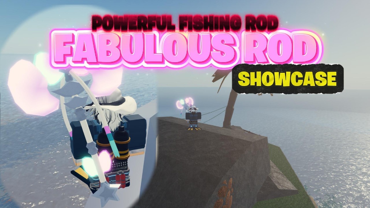 Fabulous Rod Showcase Powerful Fishing Rod #roblox #fisch - YouTube