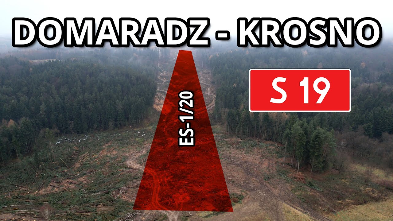 Budowa drogi ekspresowej S19 Domaradz - Krosno