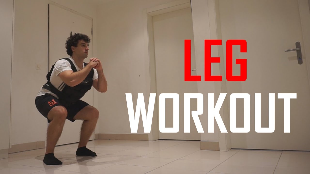 Build Strong Legs With This Weighted Calisthenics Workout - YouTube
