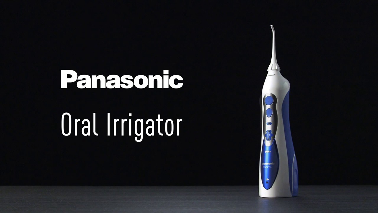 Panasonic Oral Irrigator EW1211A YouTube
