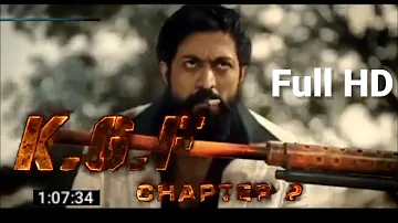 KGF Chapter 2 Movie Full HD | Rocking Star Yash | Sanjay Dutt | Raveena tandon |