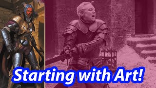 Art First | The Many Ways to Build a D&D Character