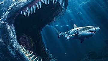 Cá Mập Trắng Lớn Bị Quái Thú Cỡ Khủng Xơi Tái