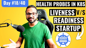 Day 18/40 - Kubernetes Health Probes Explained | Liveness vs Readiness Probes