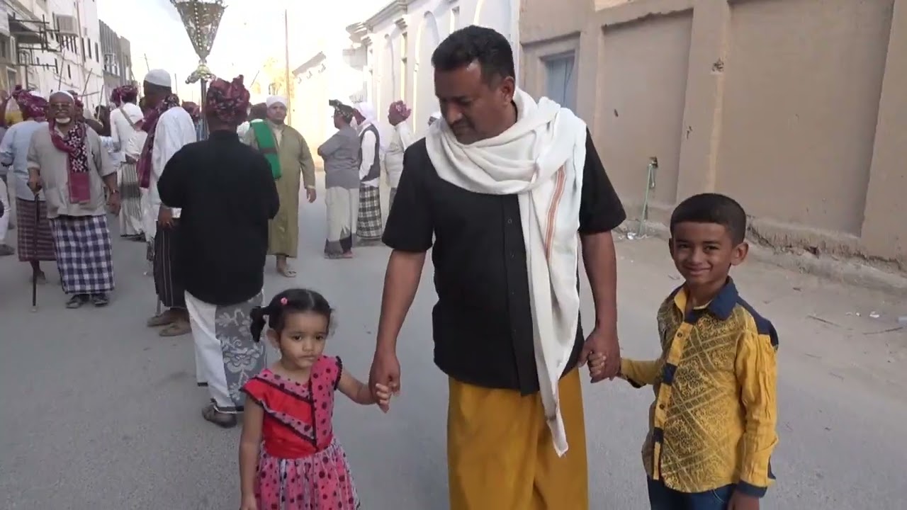 #دخلة زوار شعب نبي الله هود عليه السلام 13 شعبان 1444هـ  حافة الحوطة بمدينة سيئون