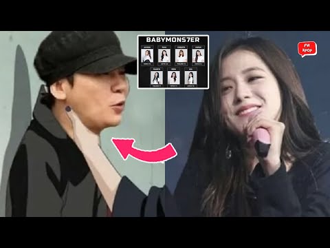 Final Results for 7 BABYMONSTER members Thanks to Jisoo Blackpink who strangled Yang Hyun Suk