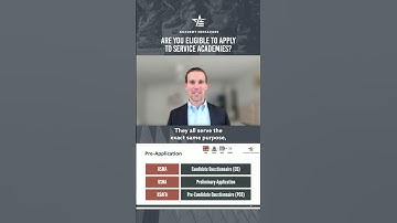 Are you Eligible to Apply to Service Academies?