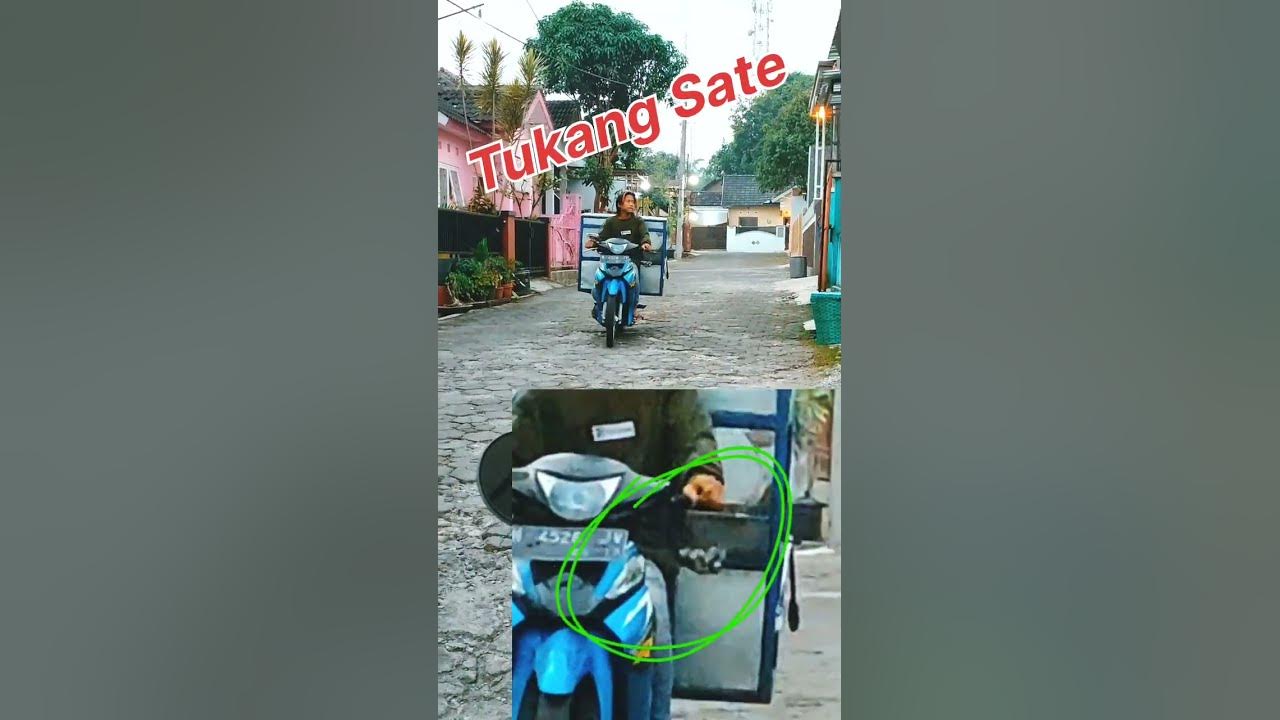 Tukang Sate Males Teriak 😂😂😂 #original #sate #satemadura #kuliner #viral #viralvideo #video