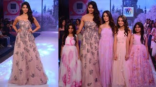 CUTE Pooja Hegde Walks The Ramp At India Kids Fashion Week 2017