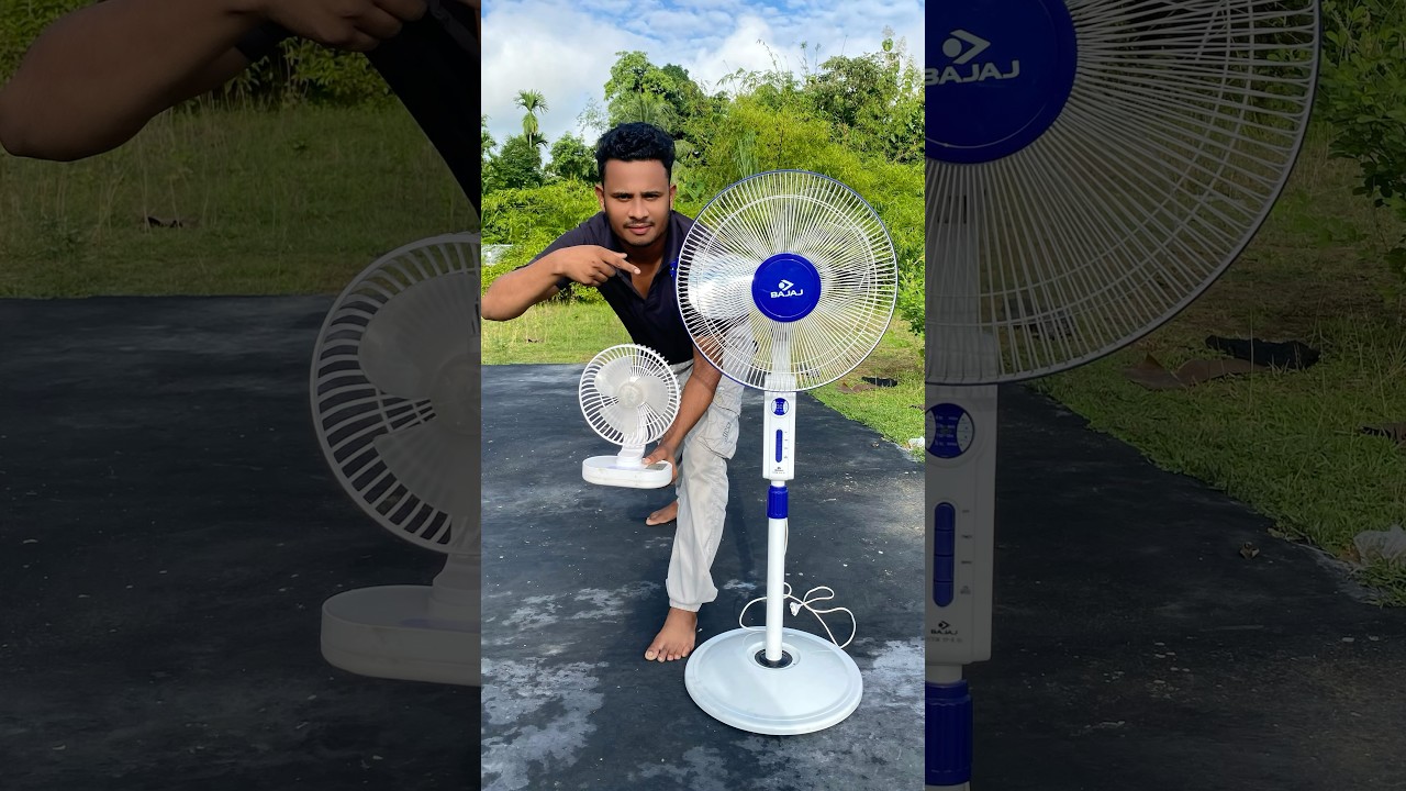 mini and big fan unboxing