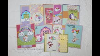 10 Cards 1 Doodlebug Collection | #doodlebugmar