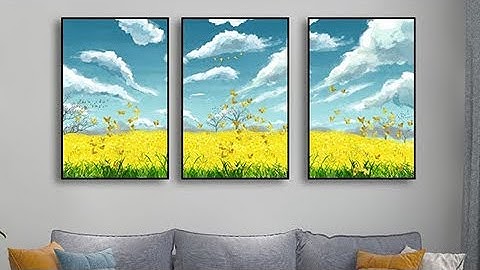 TRANH TREO TƯỜNG CANVAS PHONG CẢNH