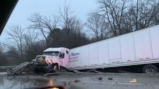 Icy roads made morning commute dangerous for drivers