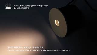 Advanced light source design, limiting the spread of glare, with uniform light spots