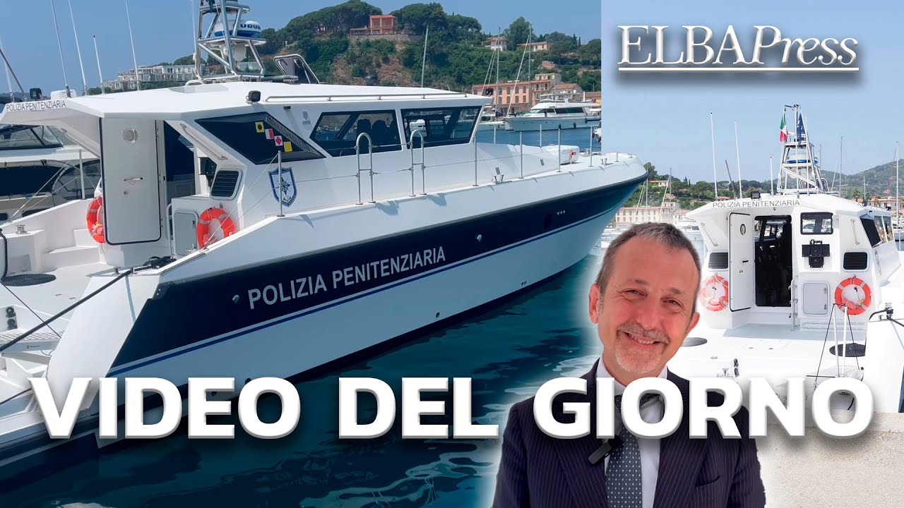 Porto Azzurro: la nuova motovedetta della Penitenziaria