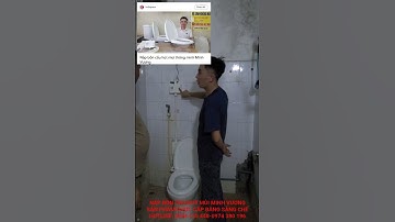 Lắp đặt nắp bồn cầu hút mùi MinhVương #khumuivesinh #napboncauhutmui#muivesinh #napboncau #boncau