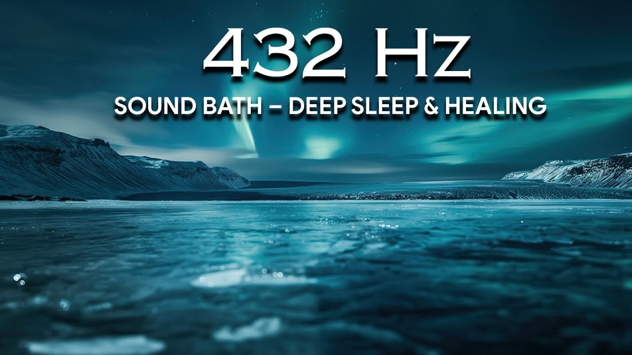432 Hz Sound Bath for Deep Sleep & Inner Healing - YouTube