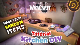 World Of Warcraft: Kitchen DIY ✨ Housing Tutorial @ellyonartgaming