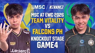 🔥[GAME 4]Falcons PH vs Team Vitality | Knockout Stage | MSC at Esports World Cup 2026 screenshot 2