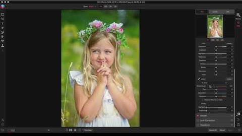 Correcting Skin color in ON1 Photo RAW