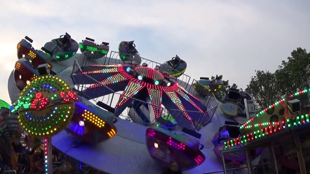 Flipper Langhoff Außenansicht/Offride 1 Steinert Kirmes Lüdenscheid 2019