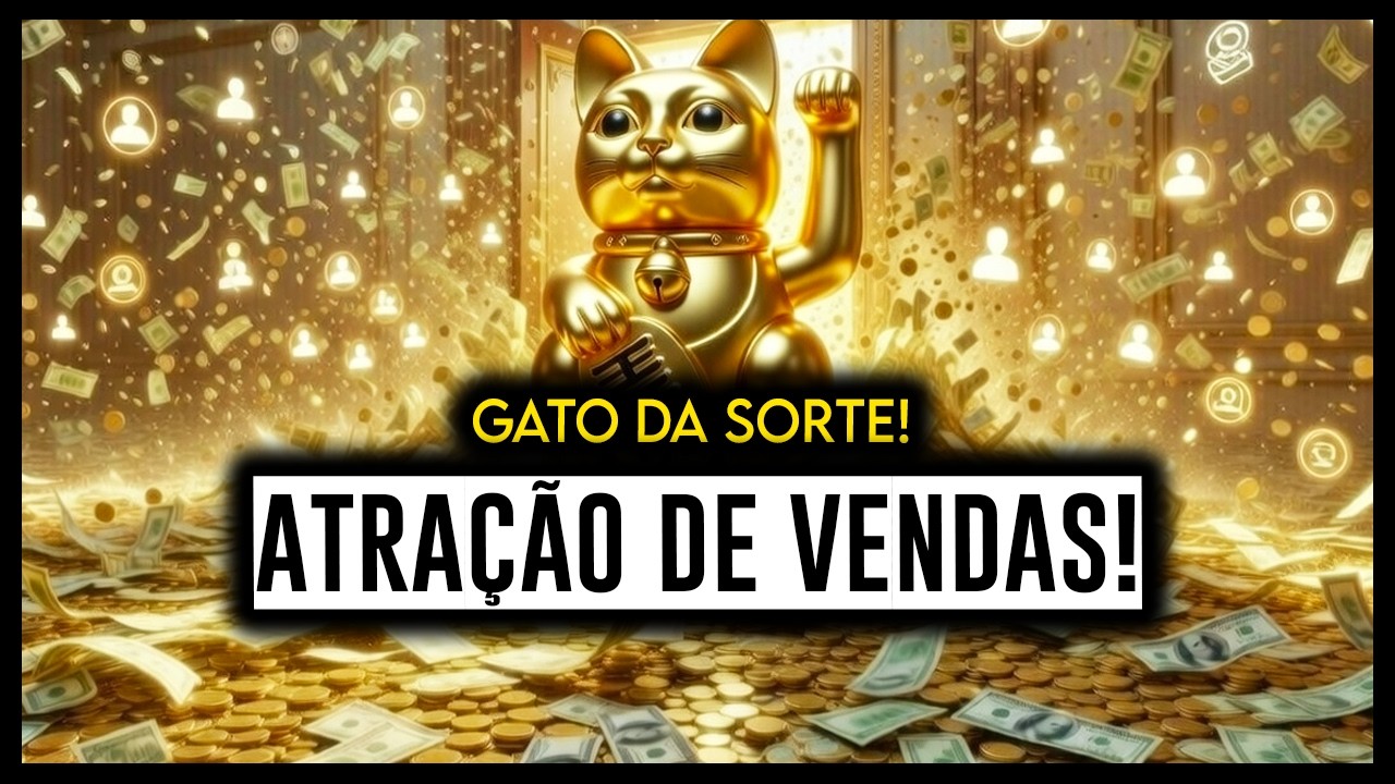 MÚSICA para Atrair Clientes para Atrair Vendas | Gato da Sorte!