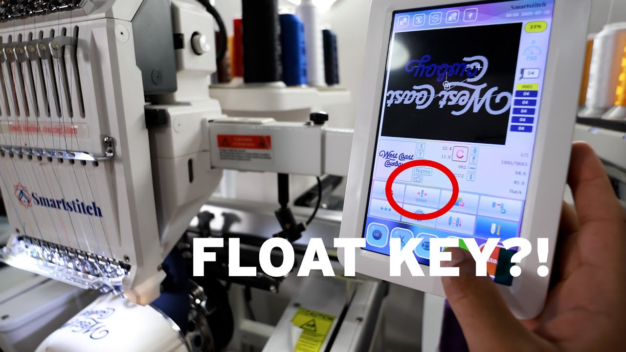 Почему вам нужно знать о поплавковом ключе! Вышивальные машины Smartstitch