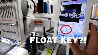 Why you need to know the FLOAT KEY! Smartstitch Embroidery Machines