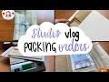 Studio Vlog Packing Etsy orders