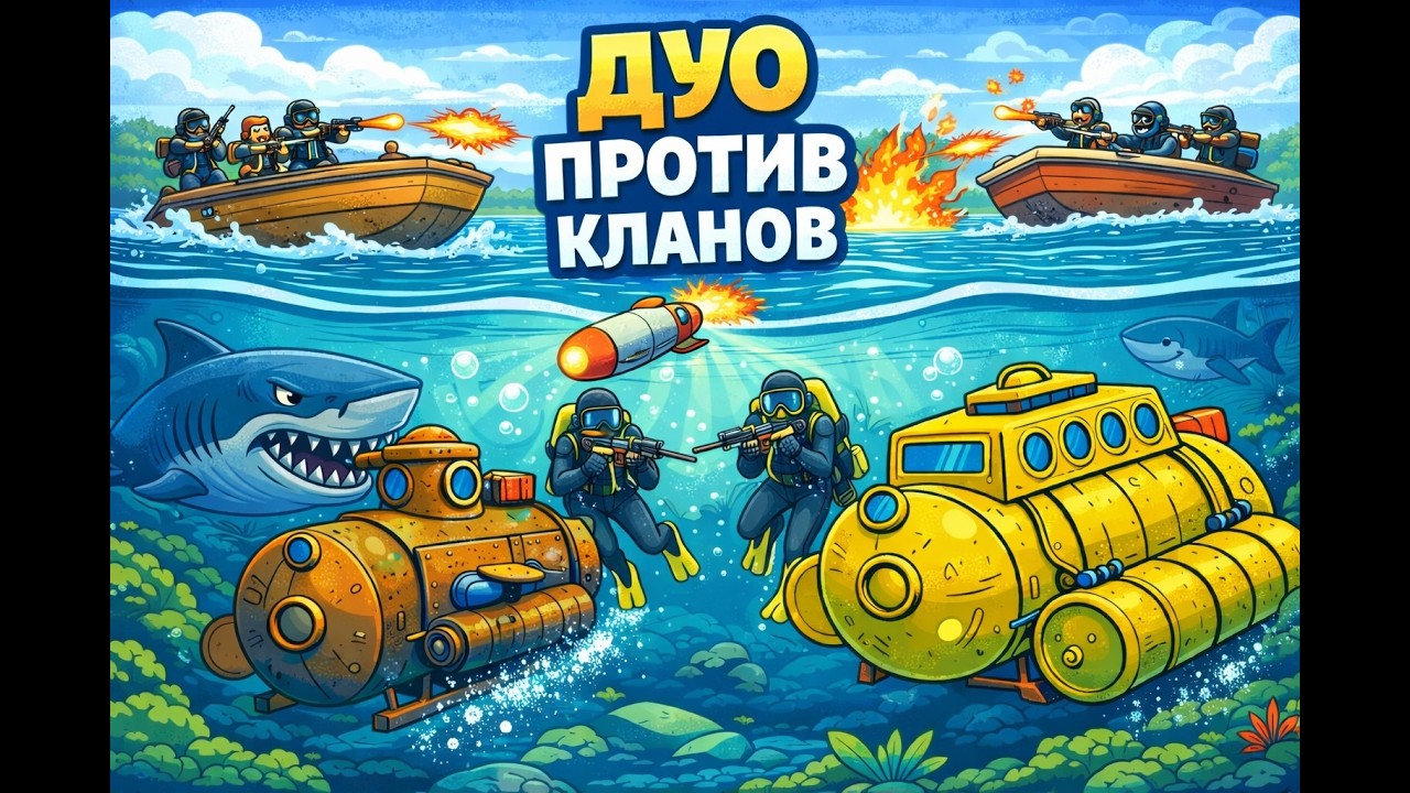ДУО СТАРТ ПОСЛЕ ГЛОБАЛ ВАЙПА В DEEP SEA RUST ft @the_electrik