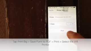 How to Print a Prescription using an iPhone: Patient Files App screenshot 2