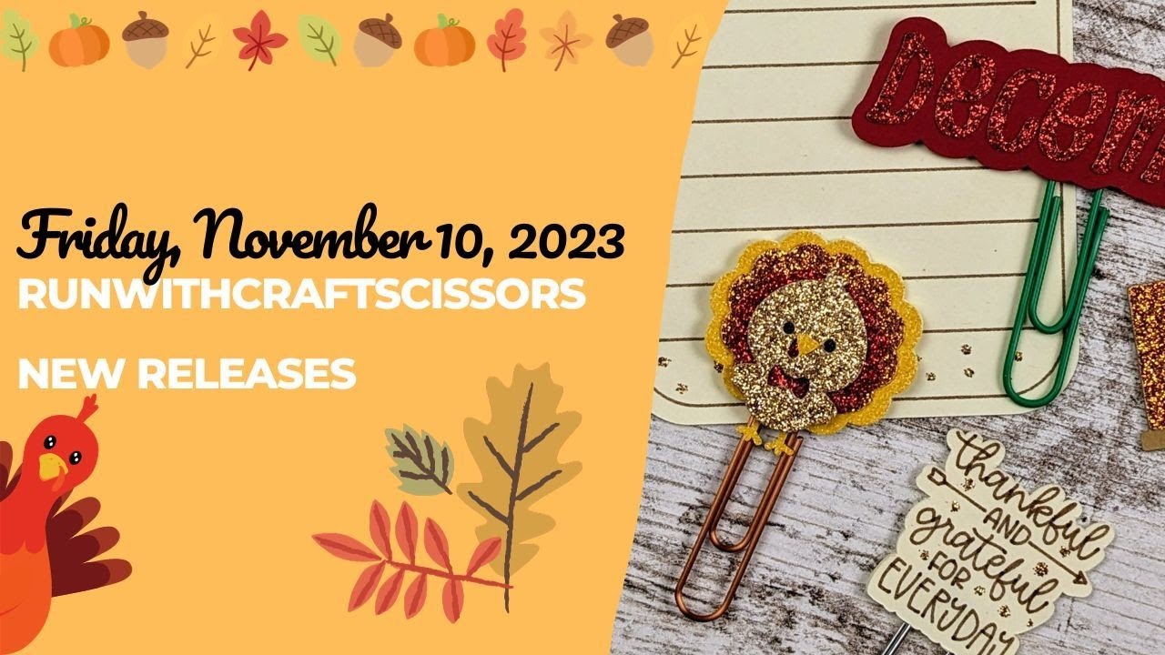 Etsy Shop New Releases Friday November 10, 2023 Runwithcraftscissors